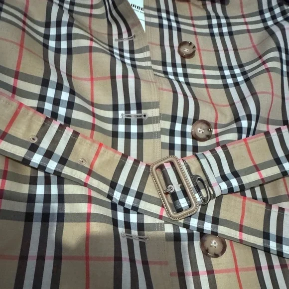 NWT😍BURBERRY❤️ARCHIVE BEIGE IP CHECK TRENCHCOAT